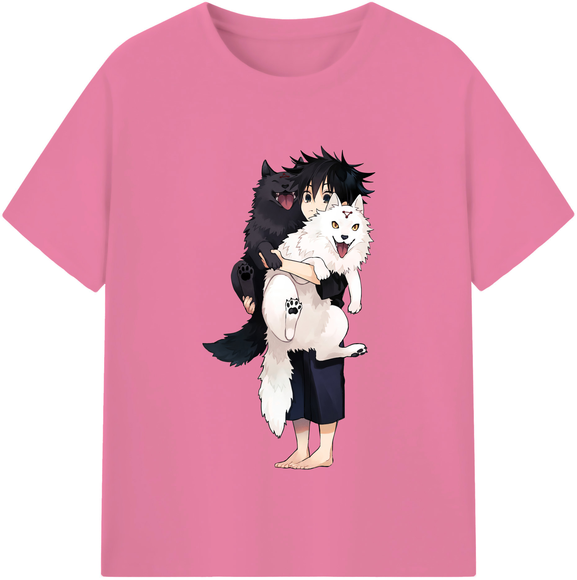 （画像用） 呪術廻戦 Jujutsu Kaisen 綿100％半袖Tシャツ（フロントプリント）